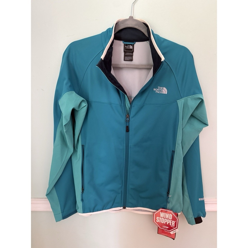 The North Face TNF Women's Cipher Jacket Teal Windproof Goretek NEW